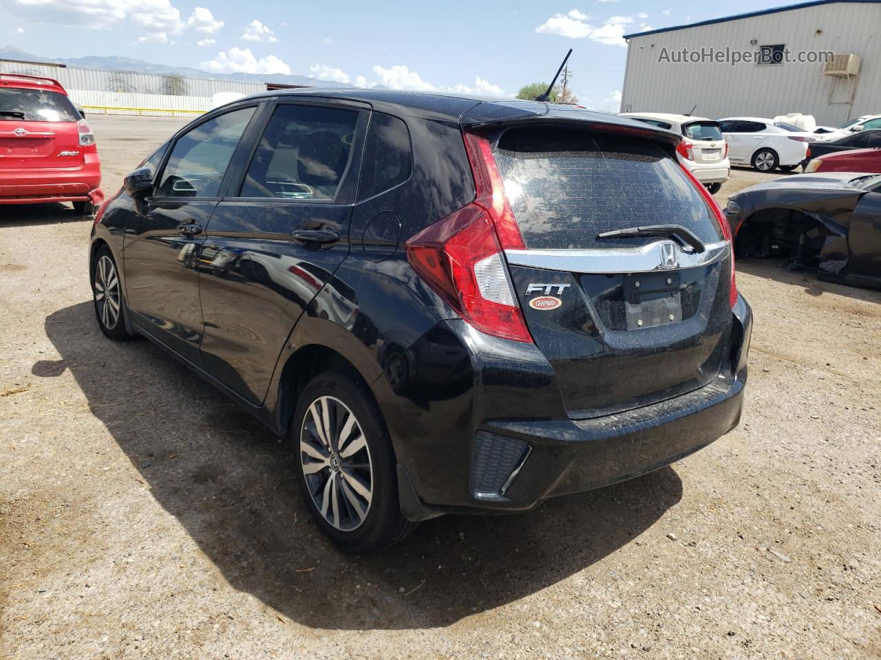 2016 Honda Fit Ex Black vin: JHMGK5H7XGS001399