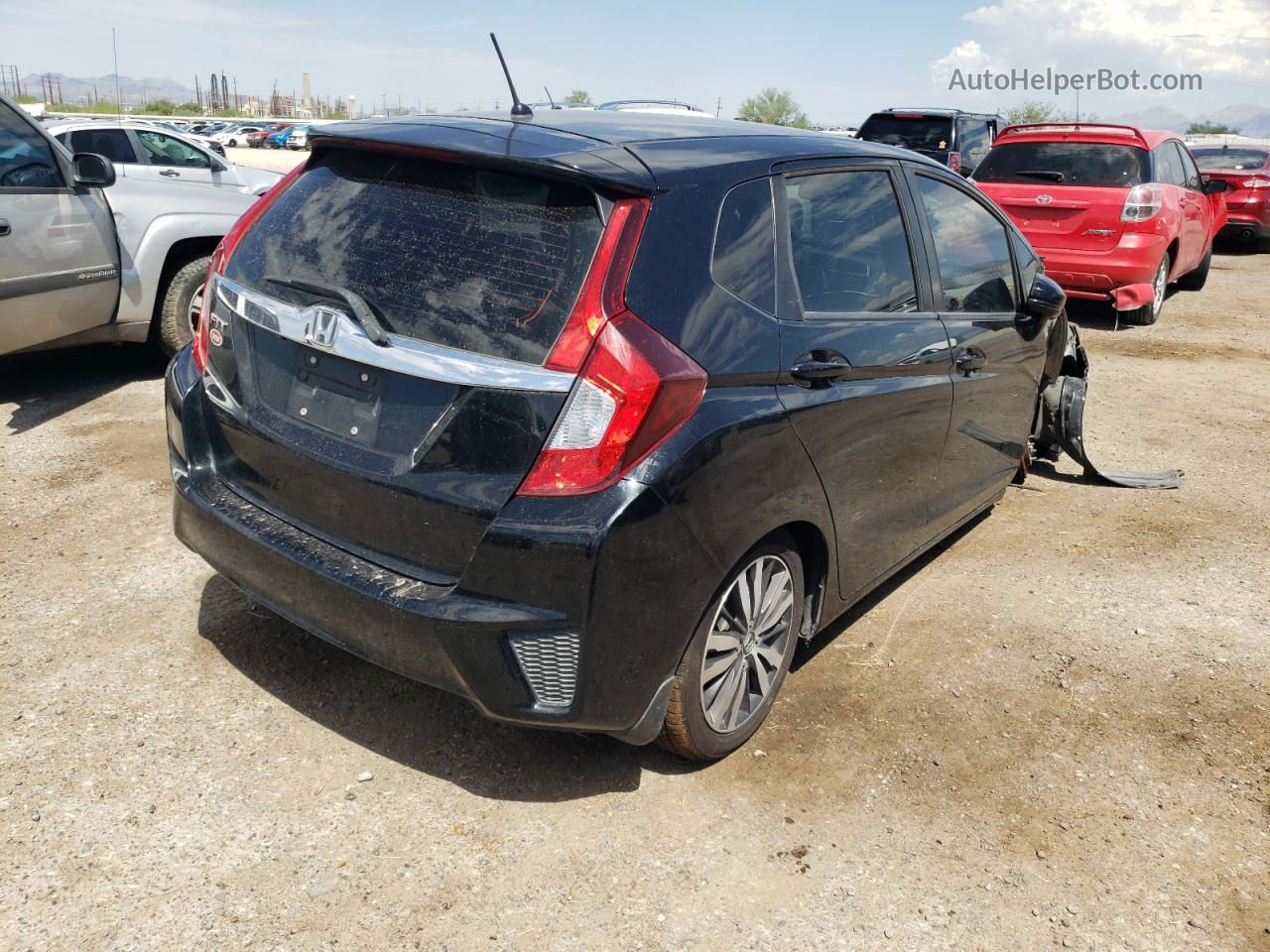 2016 Honda Fit Ex Black vin: JHMGK5H7XGS001399