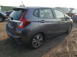 2016 Honda Fit Ex Gray vin: JHMGK5H7XGX045048