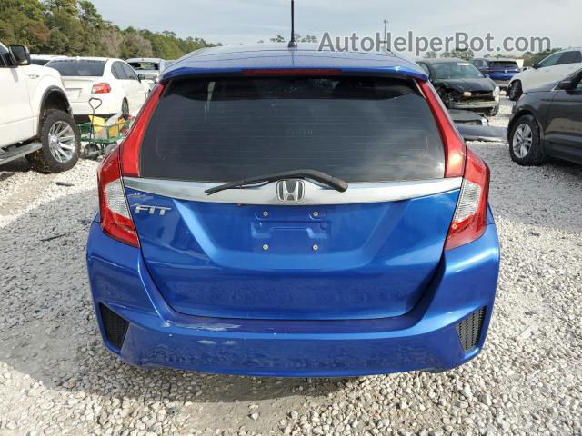 2016 Honda Fit Ex Blue vin: JHMGK5H84GS014304