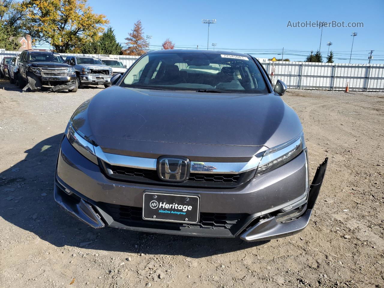 2018 Honda Clarity  Gray vin: JHMZC5F10JC004009