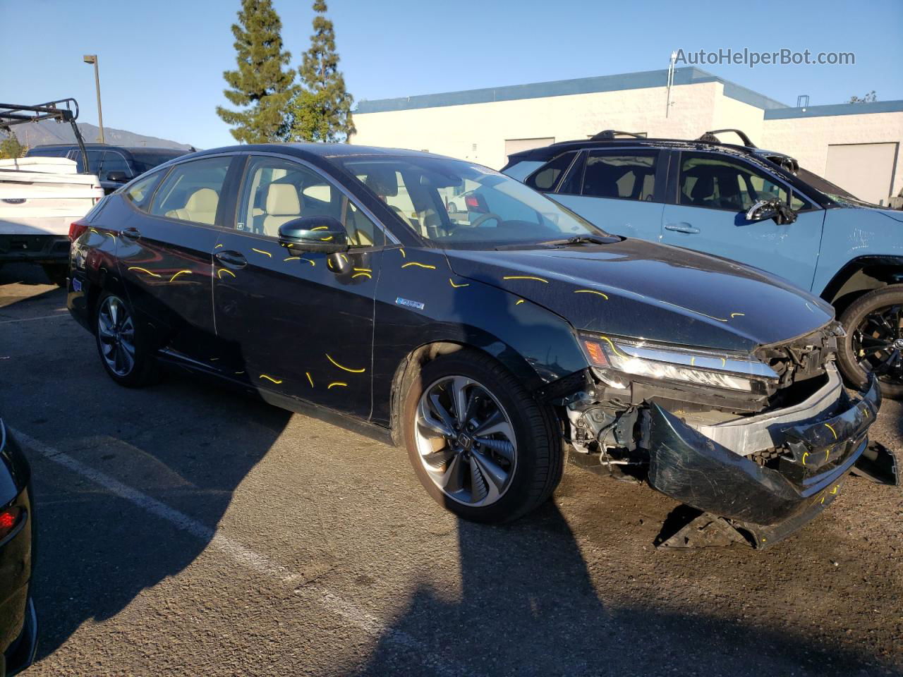 2018 Honda Clarity  Green vin: JHMZC5F10JC018816