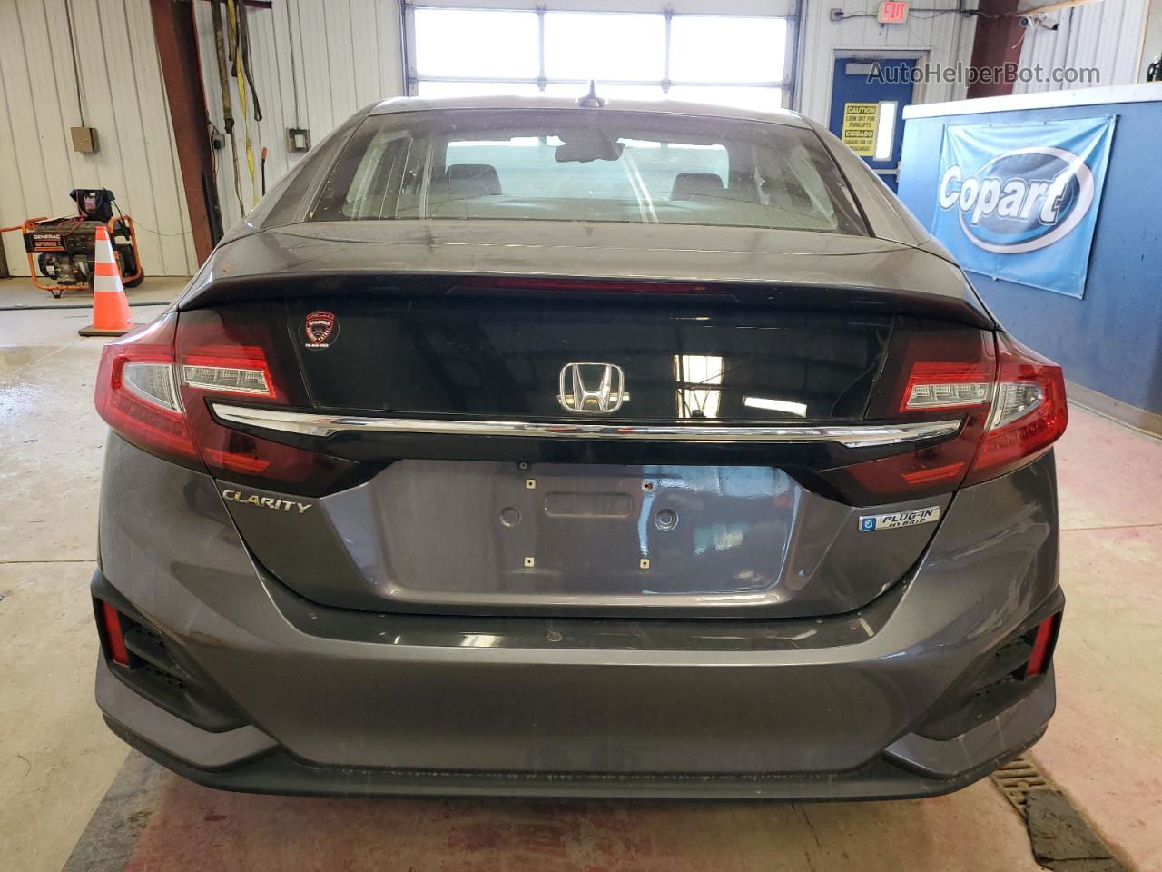 2018 Honda Clarity  Charcoal vin: JHMZC5F11JC002088