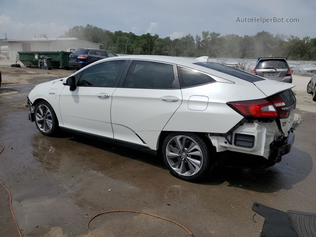 2018 Honda Clarity  White vin: JHMZC5F11JC002172