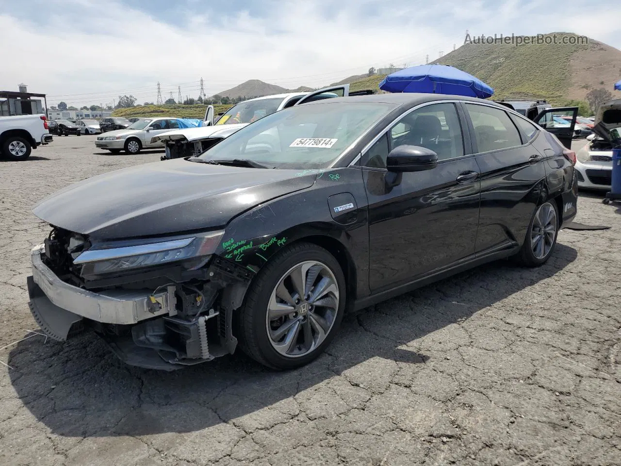 2018 Honda Clarity  Black vin: JHMZC5F11JC014399