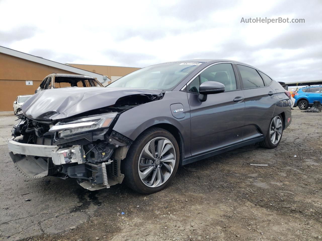 2018 Honda Clarity  Gray vin: JHMZC5F12JC000141