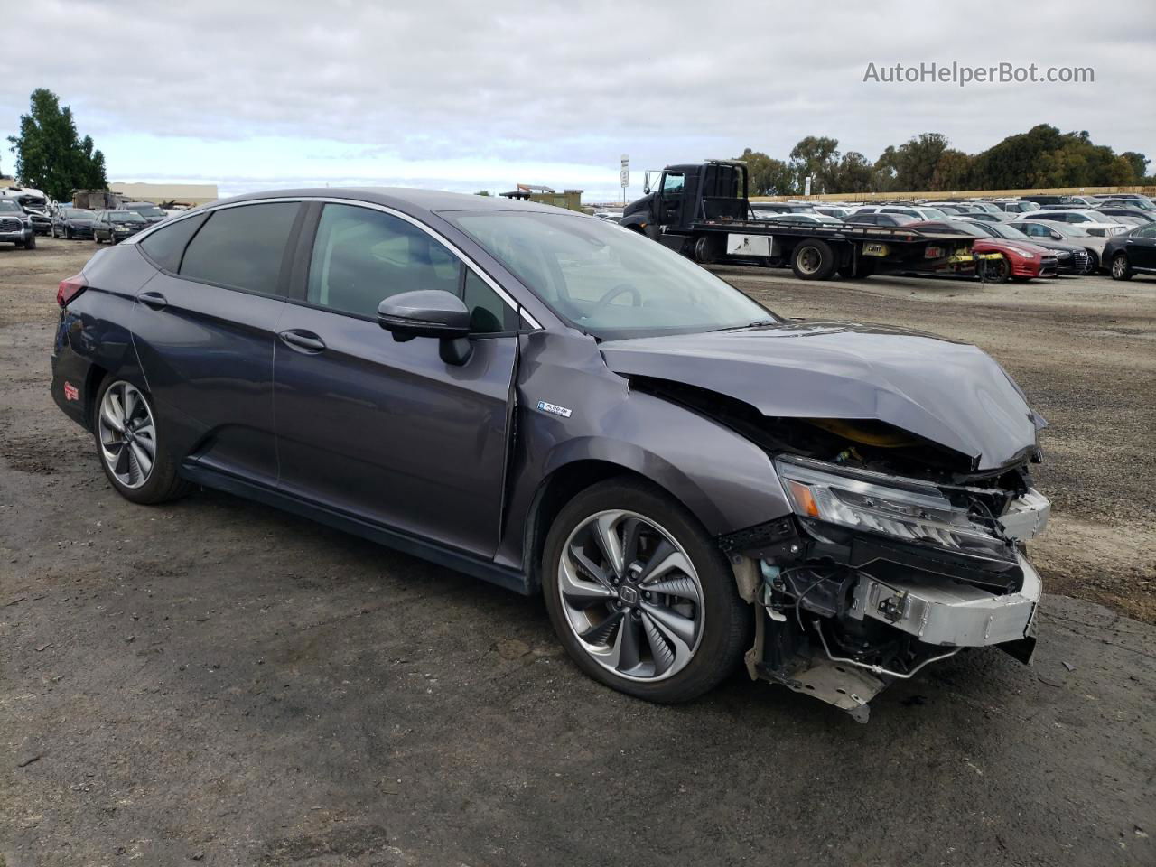 2018 Honda Clarity  Gray vin: JHMZC5F12JC000141