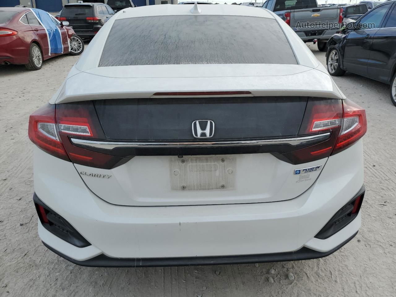 2018 Honda Clarity  White vin: JHMZC5F13JC005378