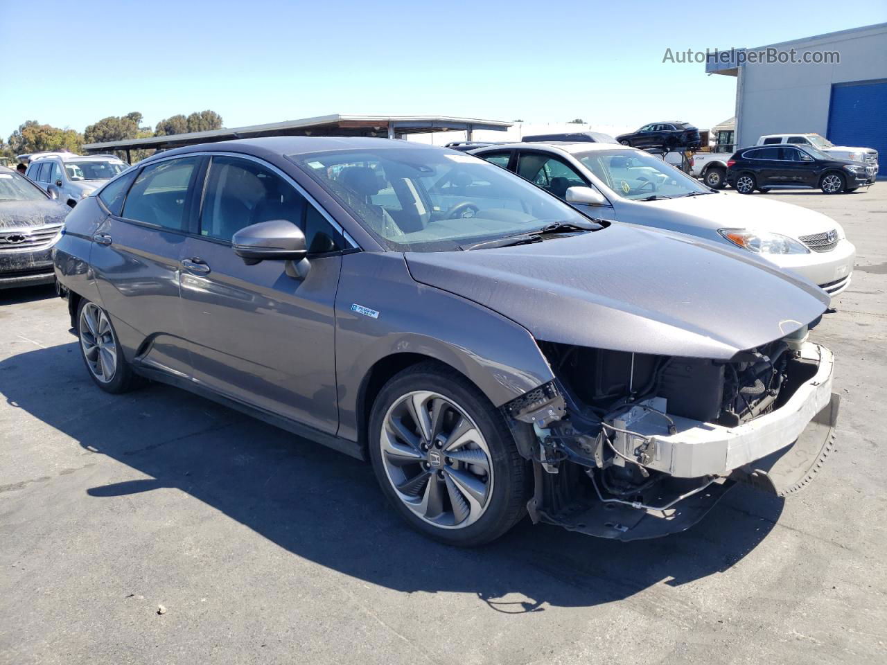 2018 Honda Clarity  Gray vin: JHMZC5F13JC006546