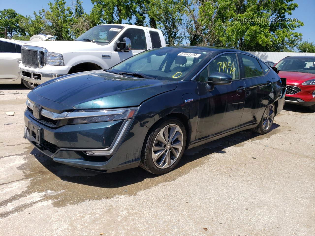 2018 Honda Clarity  Green vin: JHMZC5F13JC017742