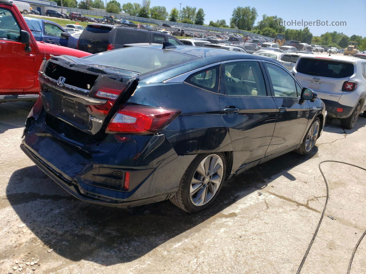 2018 Honda Clarity  Green vin: JHMZC5F13JC017742