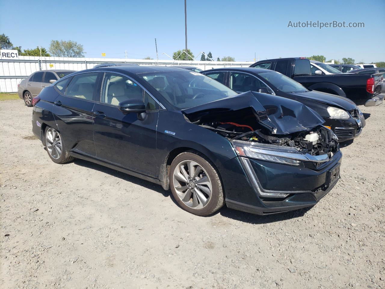 2018 Honda Clarity  Green vin: JHMZC5F13JC019944