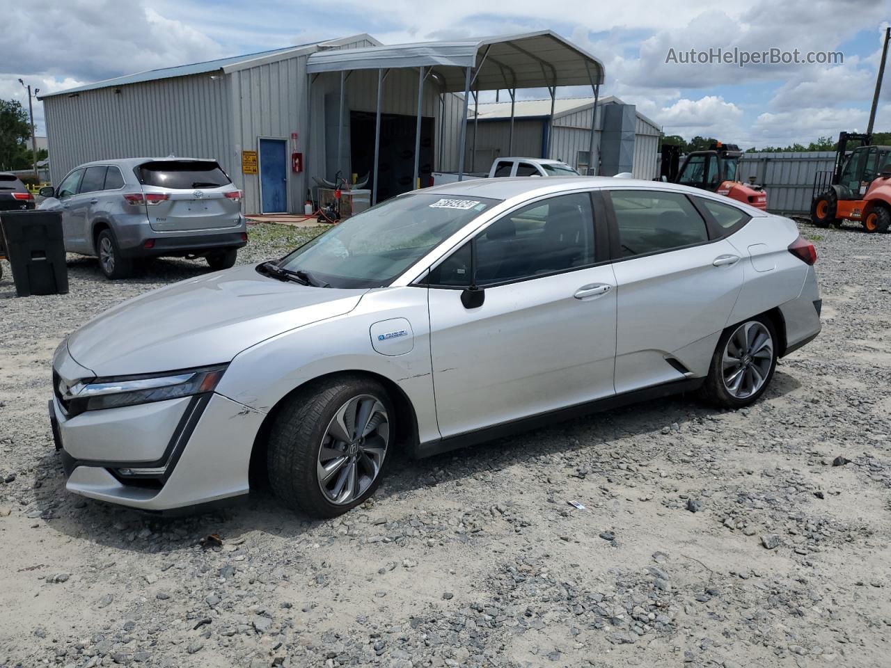 2018 Honda Clarity Silver vin: JHMZC5F14JC003851