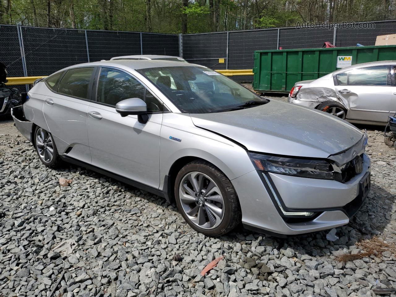 2018 Honda Clarity  Silver vin: JHMZC5F14JC005714