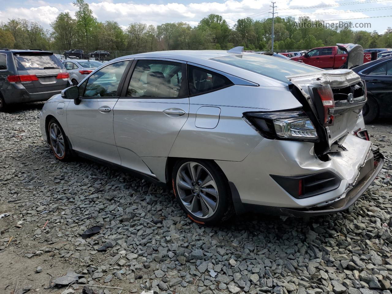 2018 Honda Clarity  Silver vin: JHMZC5F14JC005714