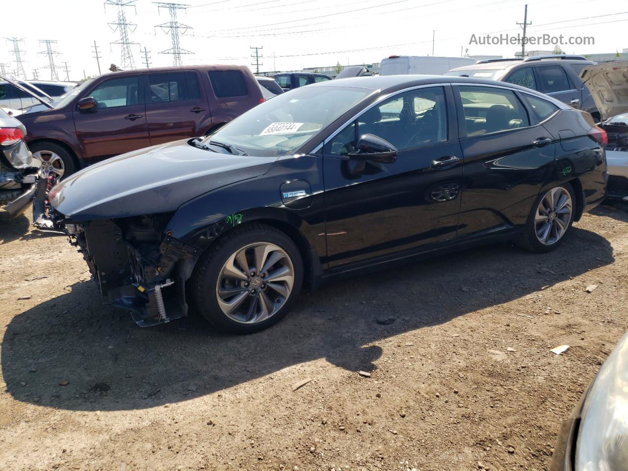 2018 Honda Clarity  Black vin: JHMZC5F14JC007544