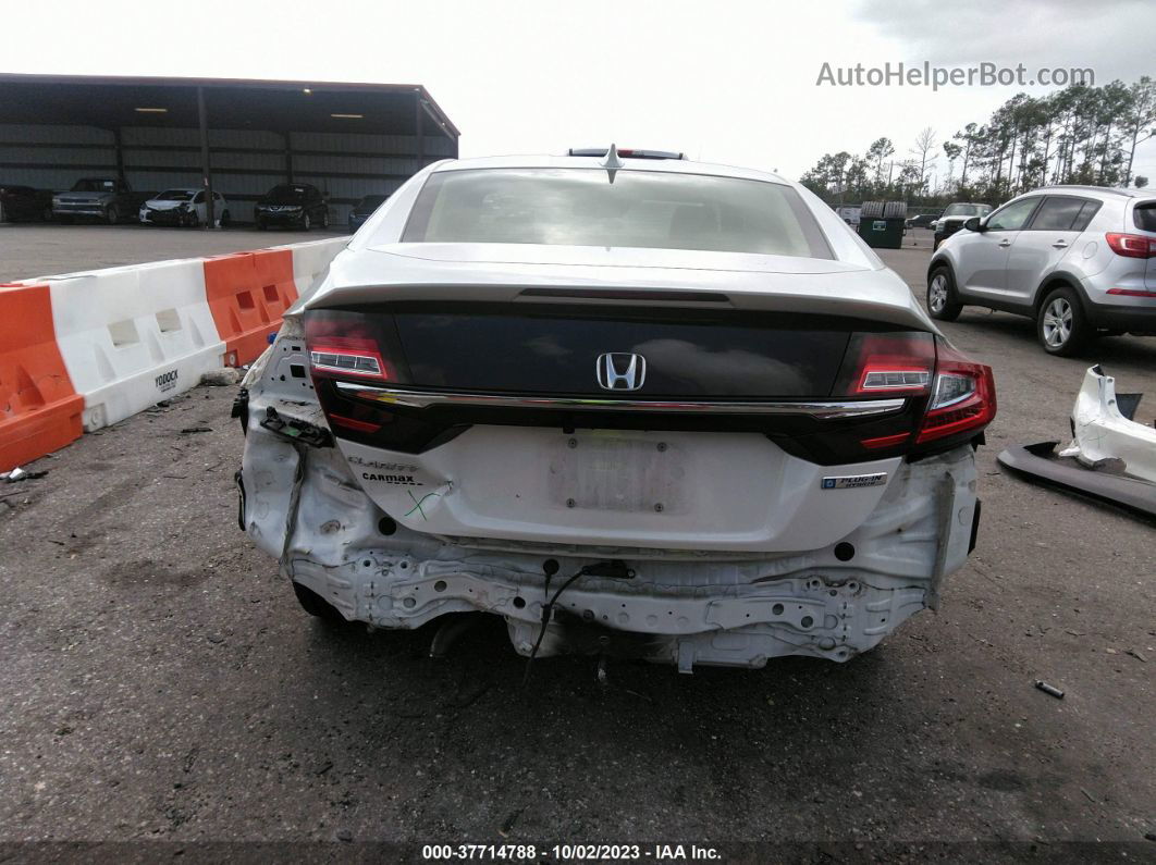 2018 Honda Clarity Plug-in Hybrid   White vin: JHMZC5F14JC011917