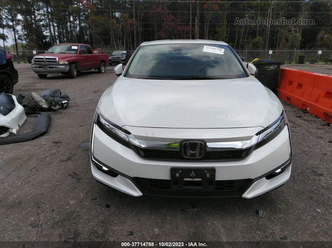 2018 Honda Clarity Plug-in Hybrid   White vin: JHMZC5F14JC011917