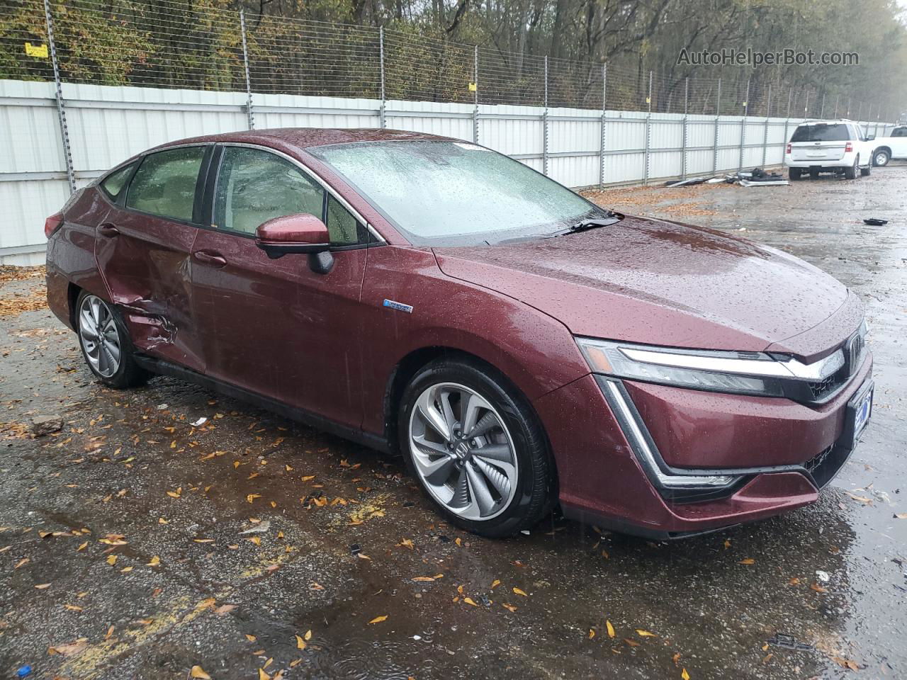 2018 Honda Clarity  Красный vin: JHMZC5F14JC013487