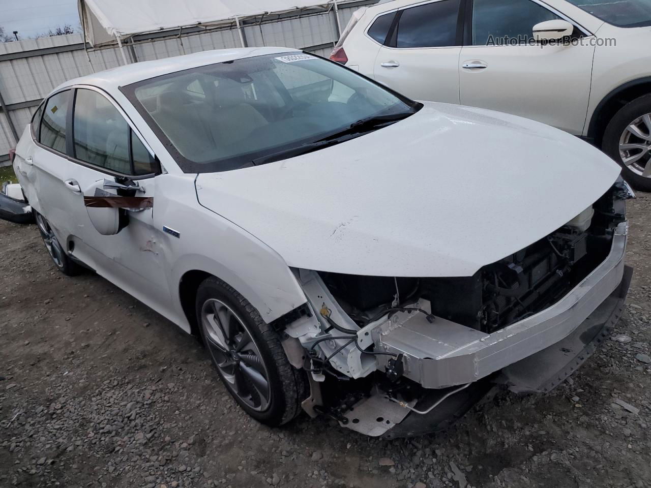 2018 Honda Clarity  White vin: JHMZC5F14JC020679