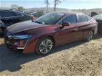 2018 Honda Clarity  Burgundy vin: JHMZC5F14JC022982