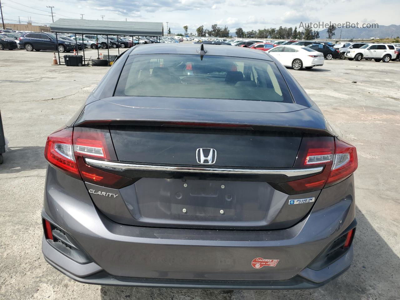 2018 Honda Clarity  Gray vin: JHMZC5F15JC018147