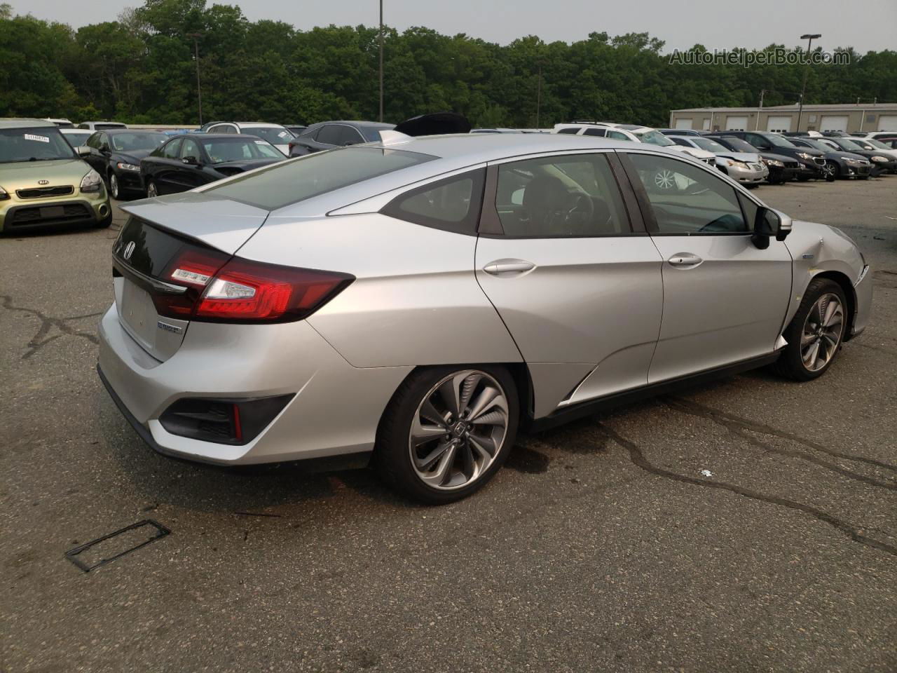 2018 Honda Clarity  Silver vin: JHMZC5F16JC003396