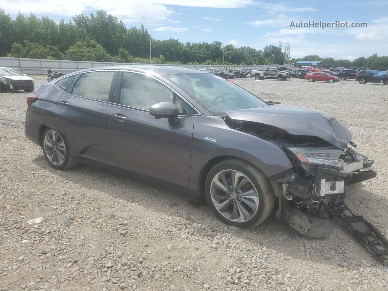 2018 Honda Clarity  Серый vin: JHMZC5F16JC013801