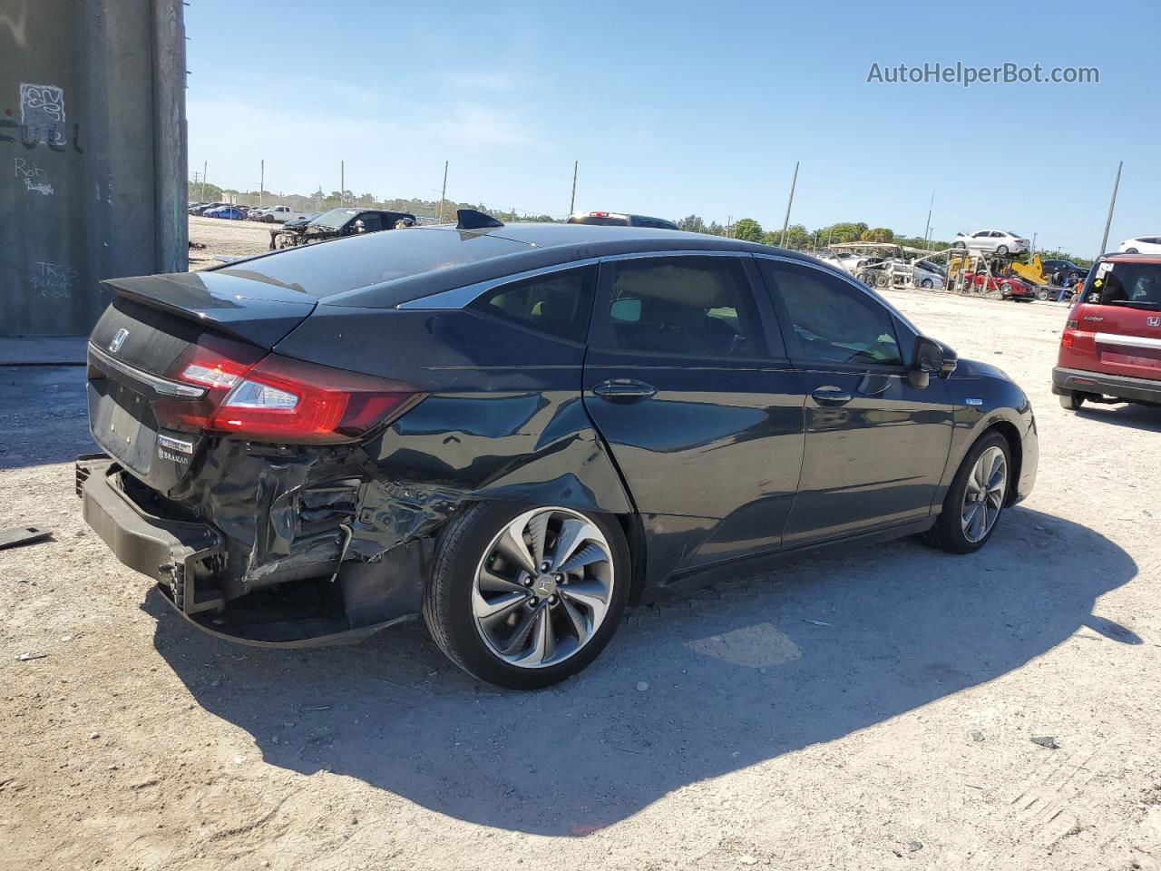 2018 Honda Clarity  Black vin: JHMZC5F17JC006565