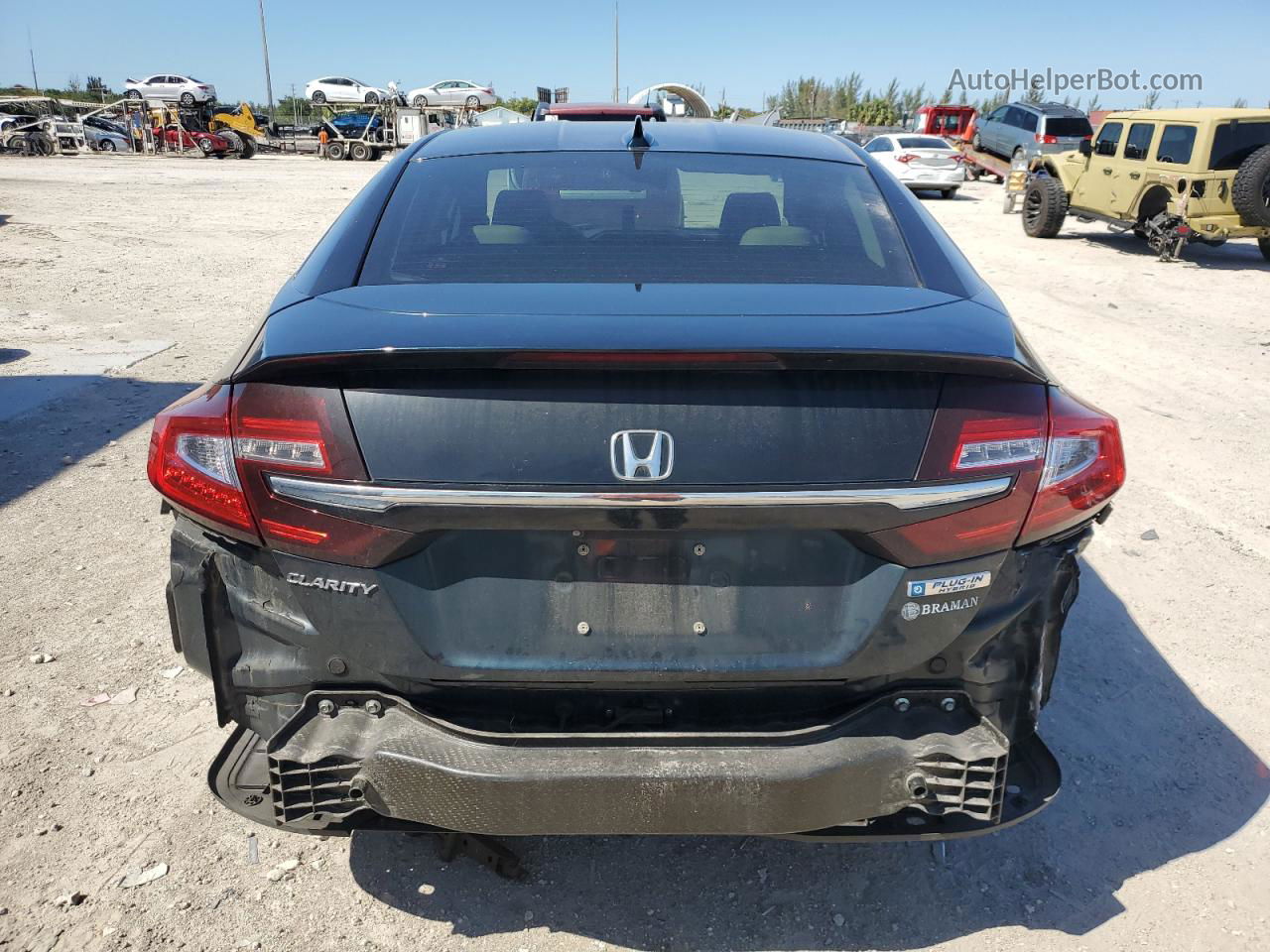 2018 Honda Clarity  Black vin: JHMZC5F17JC006565