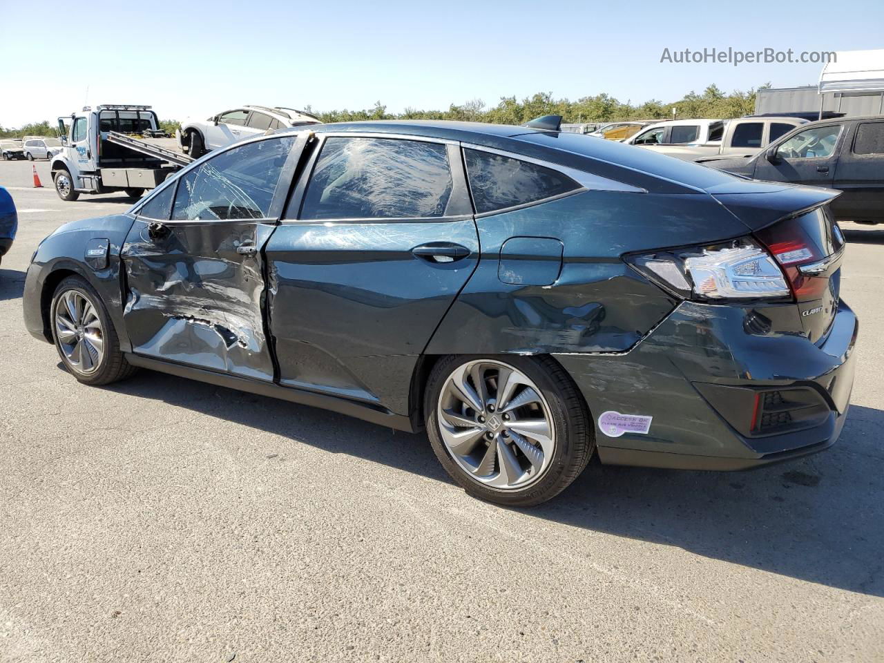 2018 Honda Clarity  Green vin: JHMZC5F19JC009418