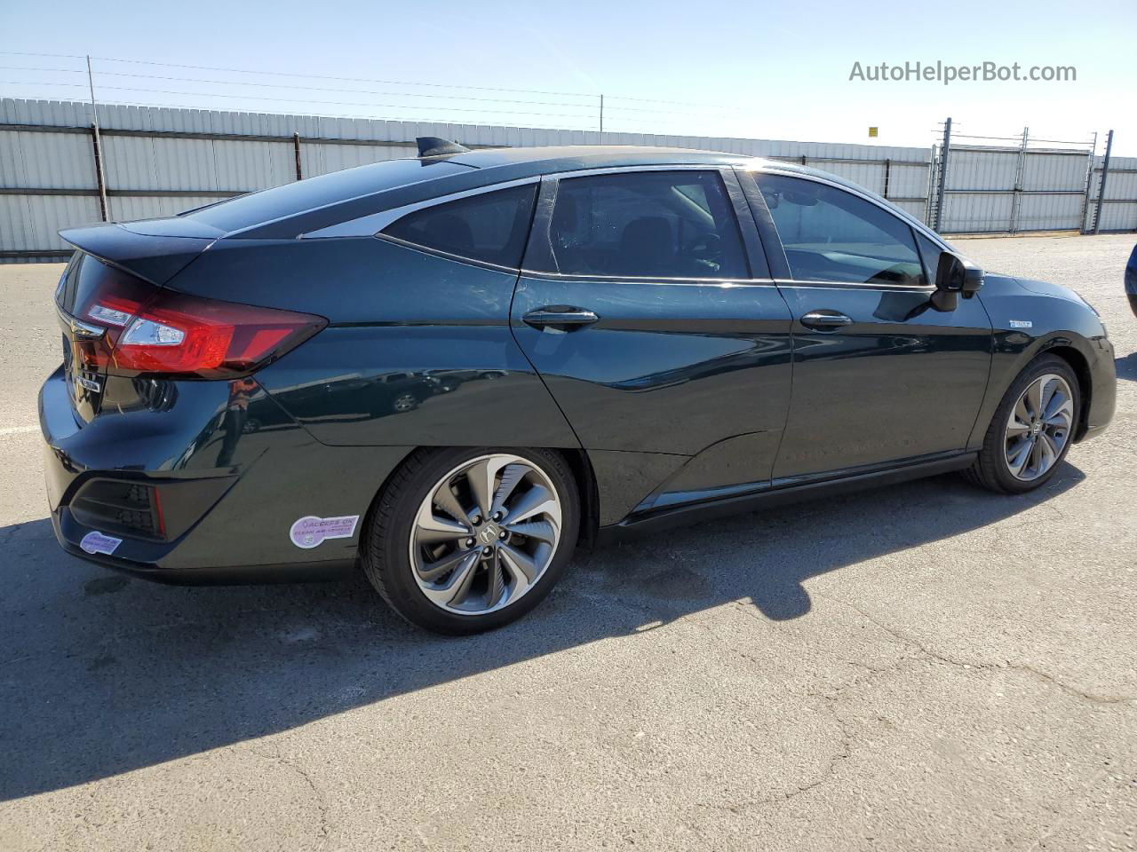 2018 Honda Clarity  Green vin: JHMZC5F19JC009418