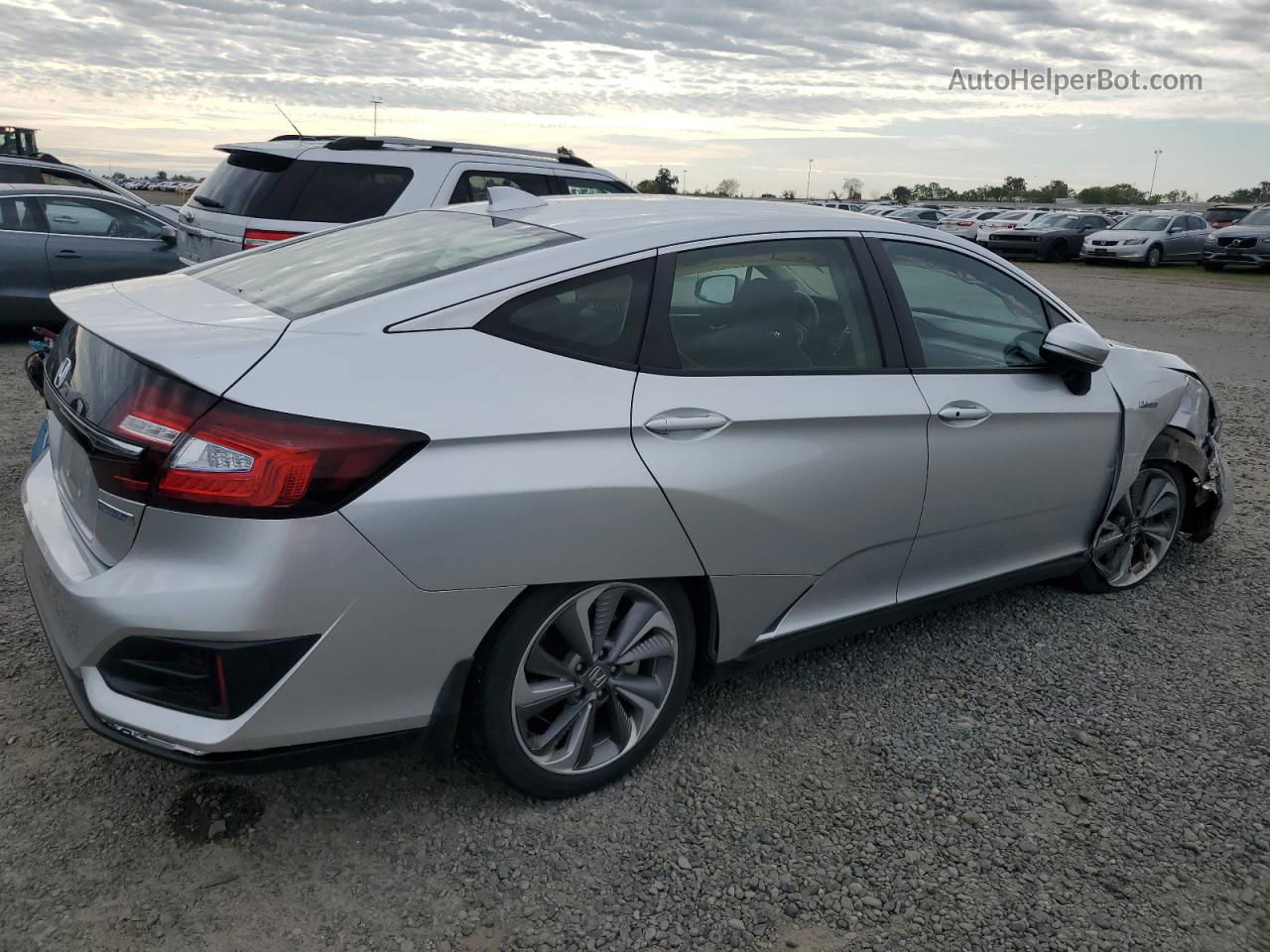 2018 Honda Clarity  Silver vin: JHMZC5F19JC022685