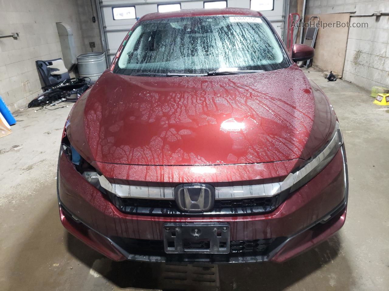 2018 Honda Clarity  Maroon vin: JHMZC5F1XJC006205