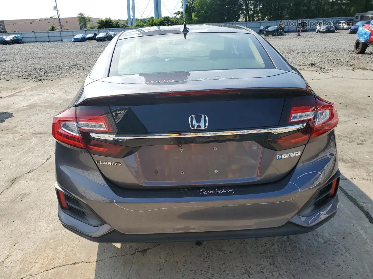 2018 Honda Clarity  Gray vin: JHMZC5F1XJC006625