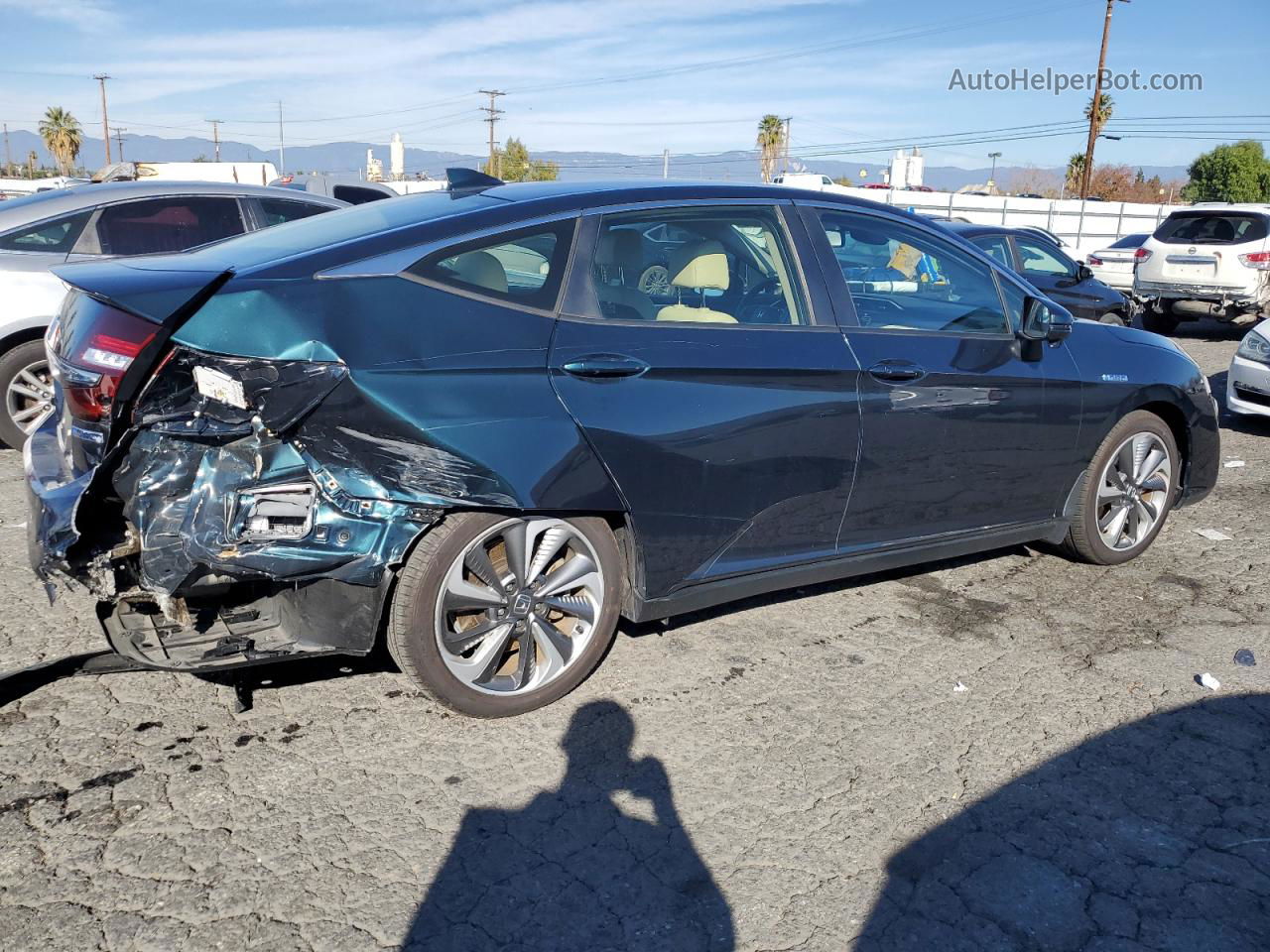 2018 Honda Clarity  Blue vin: JHMZC5F1XJC009430