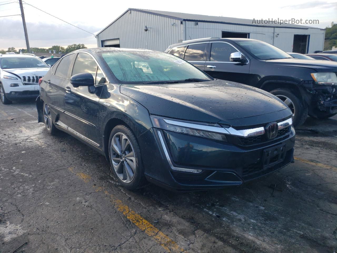 2018 Honda Clarity Touring Green vin: JHMZC5F30JC001242