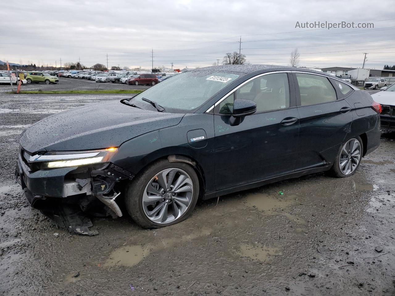 2018 Honda Clarity Touring Black vin: JHMZC5F30JC015514