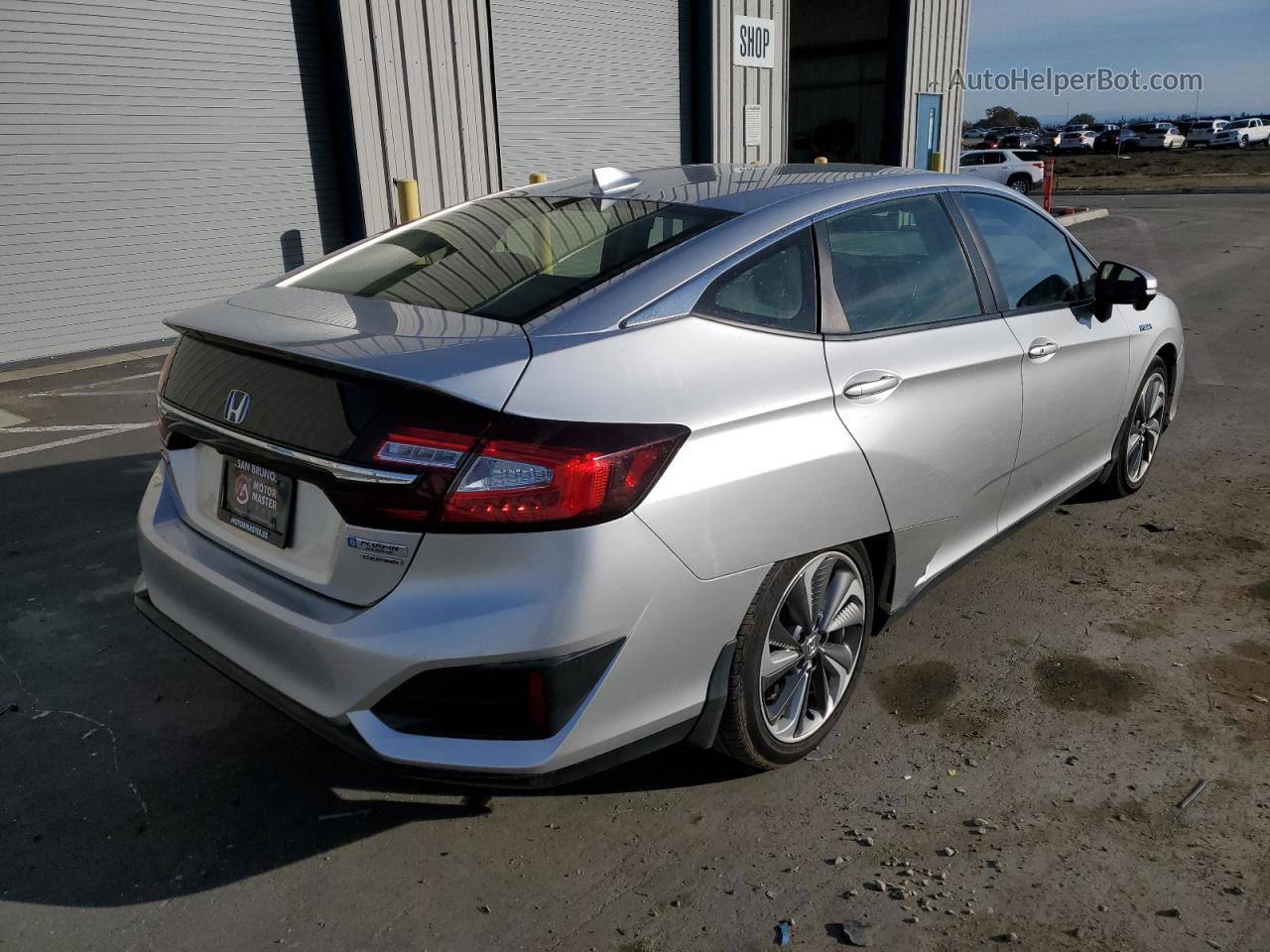 2018 Honda Clarity Touring Silver vin: JHMZC5F31JC004456