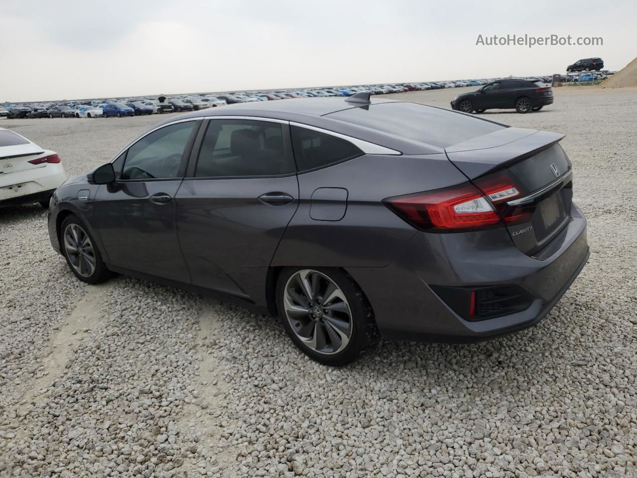 2018 Honda Clarity Touring Gray vin: JHMZC5F31JC006756