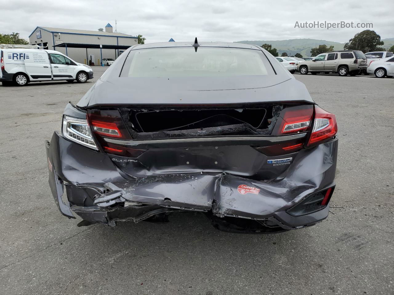 2018 Honda Clarity Touring Charcoal vin: JHMZC5F31JC013030