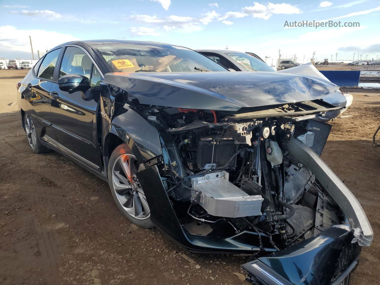 2018 Honda Clarity Touring Black vin: JHMZC5F31JC015571