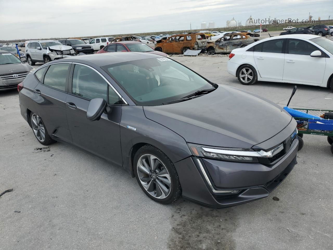 2018 Honda Clarity Touring Серый vin: JHMZC5F31JC016543