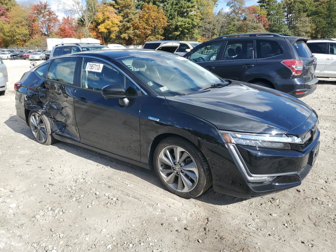 2018 Honda Clarity Touring Black vin: JHMZC5F31JC018888