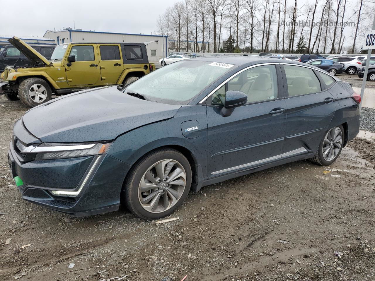 2018 Honda Clarity Touring Green vin: JHMZC5F31JC020544