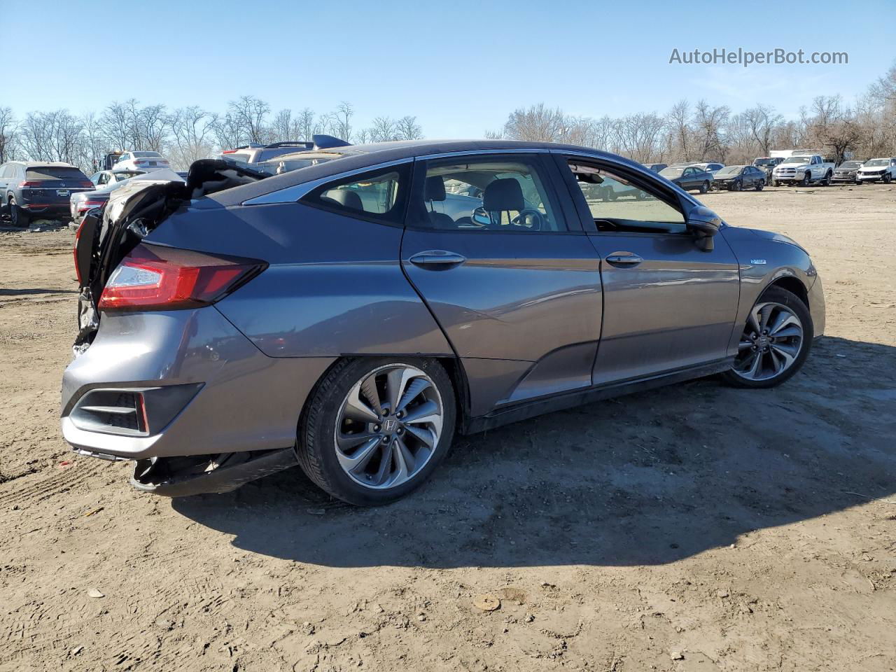 2018 Honda Clarity Touring Gray vin: JHMZC5F32JC003171