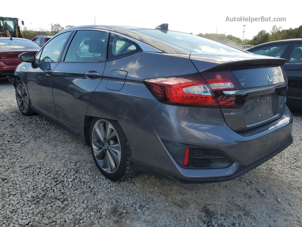 2018 Honda Clarity Touring Gray vin: JHMZC5F32JC011870