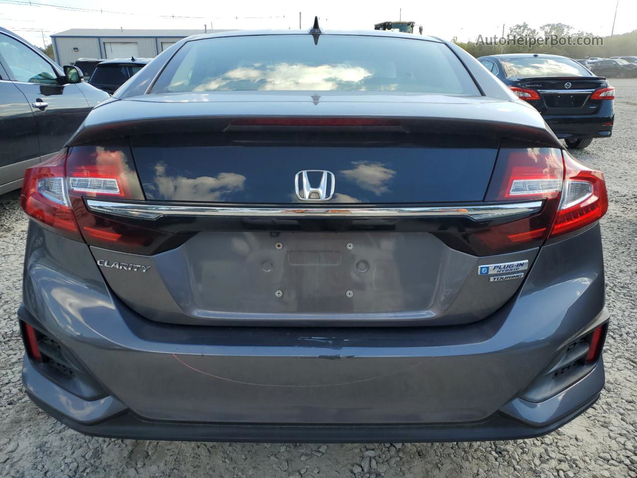 2018 Honda Clarity Touring Gray vin: JHMZC5F32JC011870