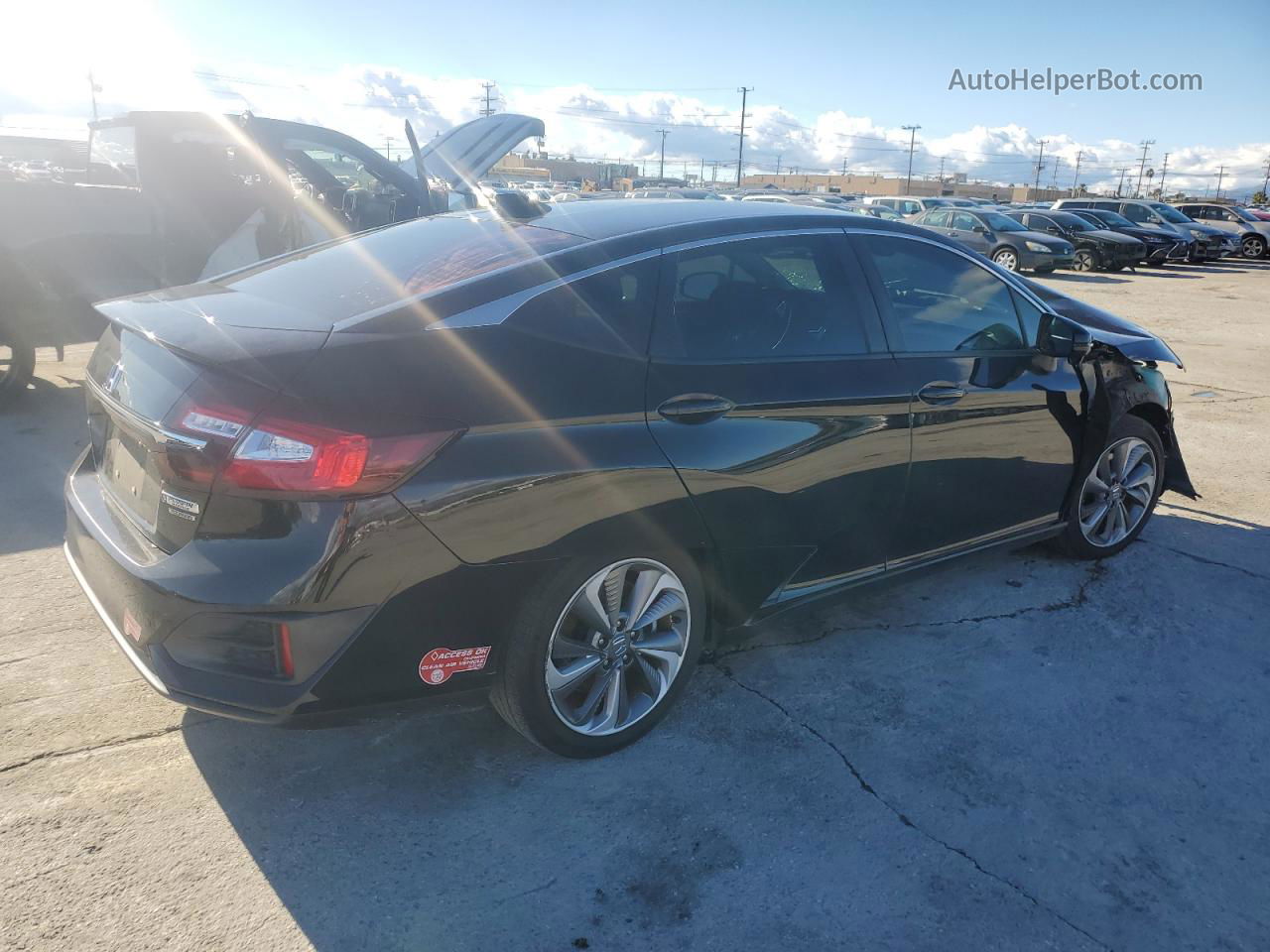 2018 Honda Clarity Touring Black vin: JHMZC5F32JC014199