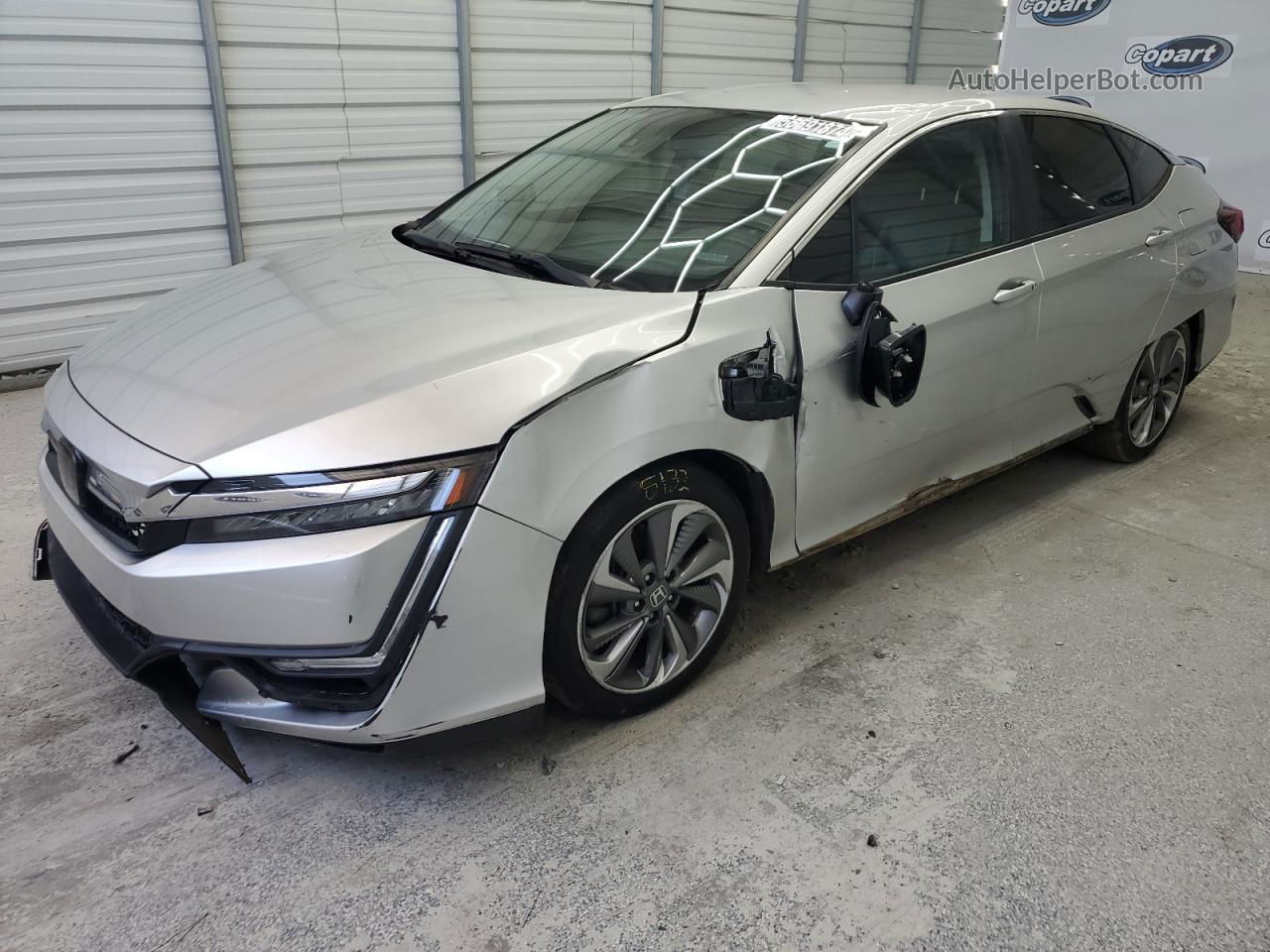 2018 Honda Clarity Touring Silver vin: JHMZC5F33JC003275